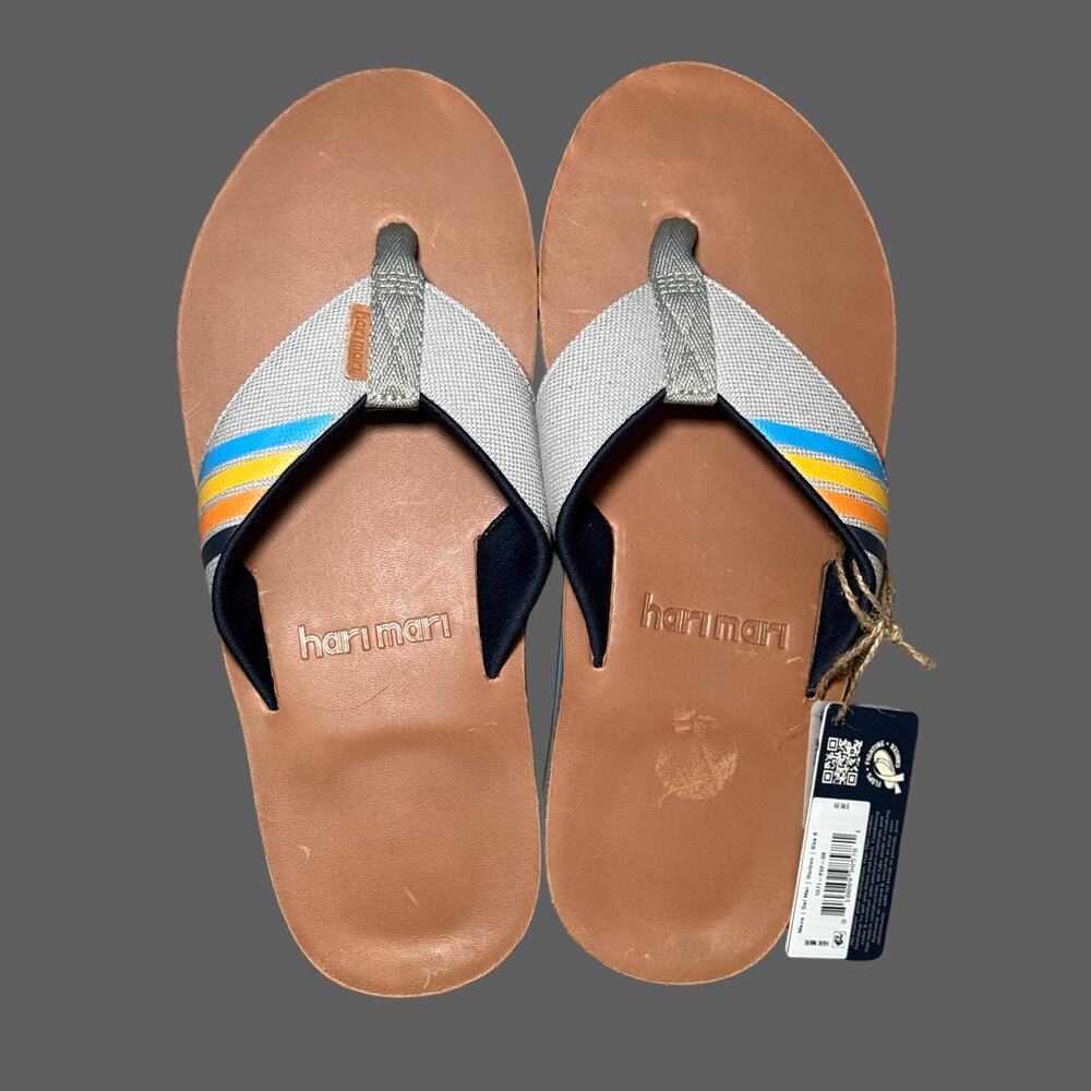 Hari Mari Del Mar Flip Flops Horizon Men’s 9 NWT